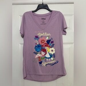 Alice In Wonderland Size XL Juniors Purple Disney         T-Shirt